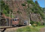 BLS Re 4/4 with a Cargo train between Rodi Fiesso and Faido. 
24.06.2015