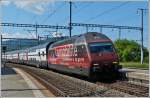 Re 460 094-6 is arriving in Palzieux on May 28th, 2012.