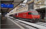 The SBB Re 460 070-6 and 045-8 on the way form Geneva to Brig by his stop in Lausanne.

17.01.2021

