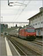 SBB Re 460 017-7 with an IC to St.Gallen in Puidoux-Chexbres. 
06.09.2010