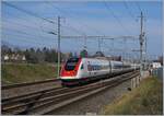 A SBB ICN RABe 500 on the way to Geneva Airport in Coppet. 

21.01.2020