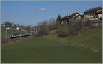 A SBB RABe 511 from Romont to Geneva by Puidoux. 26.03.2016