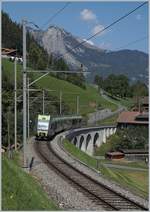 The BLS RABe 535 106 on the way to Bern by Garstatt.

18.09.2020