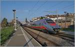 The FS Trenitalia ETR 610 011 on the way to Milano in Rivaz.

03.04.2021
