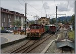 The GFM Cargo train is ready to departur from Blonay to Chaulin.
17.09.2016