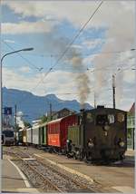 The Blonay Chamby Mega Steam Festival 2018: The BFD HG 3/4 N° 3 in Blonay.
21.05.2018