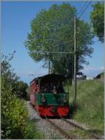 A Blonay-Chabmy steamer by Blonay on the way to Chaulin.
16.05.2016