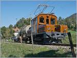 50 years Blonay -Chamby Railway - Mega Bernina Festival (MBF): The RhB Ge 2/2 161 wiht a Cargo Train by Chaulin.