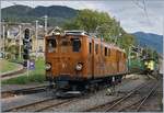 50 years Blonay -Chamby Railway - Mega Bernina Festival (MBF): The RhB BB Ge 4/4 81 in Blonay.