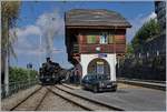50 years Blonay-Chamby Railway - Mega Bernina Festival (MBF): The Blonay Chamby HG 4/3 N° 3 in Chamby.