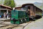 The Dm 2/2 20020 by the Blonay-Chamby Railway in Chaulin.
