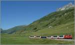 Glacier Express Zermatt - Davos between Realp and Hospental.