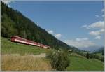 MGB local Train near Fiesch. 
005.08.2013