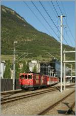 MGB local train is arriving at Visp.
7. Juni 2013