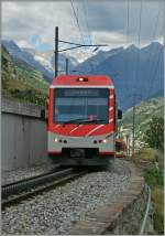 A MGB Train n the way to Zermatt by Stalden.
22.07.2012