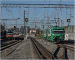The BAM MBC Ge 4/4 21 and 22 in Morges.
19.04.2018
