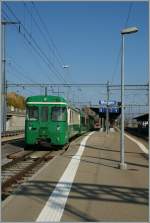 A BAM local train in Morges. 
21.10.2011