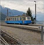 125 years Rochers de Naye Railways: The Bhe 2/4 207 in Glion.