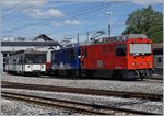 The MVR HGem 2/2 2501 and MOB Gem 2/2 2502 in Chernex.