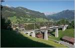 The MOB GDe 4/4 6006 with a Panoramic Express by Gstaad. 

02.06.2020