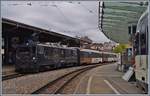 The MOB GDe 4/4 6002 wiht a Panoramic Express to Zweisimmen in Montreux. 

06.09.2020