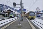MOB Be 4/4 (Serie 5000) to the Lenk and BLS RABe 528 107 (MIKA) to Bern. 

15.12.2022