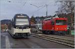 The CEV ABeh 2/6 7501 and the MOB HGem 2/2 2501 in Blonay.

31.01.2020