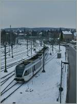 Two Thurbo GTW are leaving Konstanz on the (short) way to Kreuzlingen.
08.12.2012