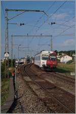 A TPF RE from Bulle to Fribourg by Neyruz. 
06.08.2015