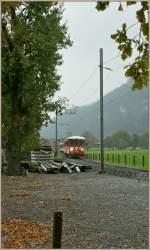 A Interregio from Luzern to Engelberg by Stans.