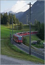 A Bernina-Express by Bergün Bravuogn.