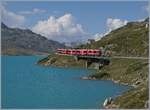 A Bernina local train on the way to Tirano between Bernina Ospizio and Alp Grüm.
13.09.2016
