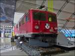 The RhB Ge 4/4 I N 602  Bernina  taken in the museum of transport in Luzern on September 12th, 2012.