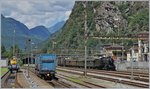 The SBB C 5/6 2978 with his SRF Special Train in Bodio.
28.7.2016