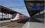 The TGV Lyria 4727 to Paris in Geneva.