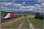 The TGV Lyria 4724 from Paris to Lausanne by Arnex.