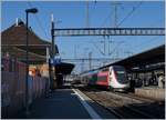 The TGV Lyria 9768 from Lausanne to Paris in Morges. 

02.09.2020