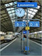 TGV Lyria to Paris.