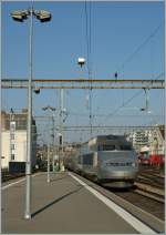 TGV Lyria in Lausanne.
