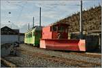 tpc--al-aigle-leysin A-L X 915 in Aigle A-L D�p�t Station. 
04.02.2011