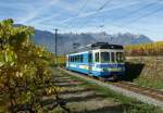 tpc--asd-aigle-le-sepey-les-diablerets The ASD Be 4/4 N� 404 in the Vineyard by Aigle.
28.10.2009
