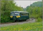 The historical Uerdinger railcar ...  De Rond Hans und Jeanny 05.05.2010