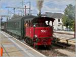 Train 1900 The steam locomotive 503 of the heritage railway Train 1900 is leaving the station of Rodange on September 19th, 2004.