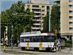 Tram N� 7121 pictured ...  De Rond Hans und Jeanny 26.08.2011
