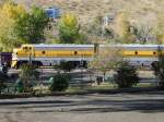 Union Pacific A pair of Rio Grande diesel locomotives at the Colorado Railroad Museum in Boulder, Colorado. 22 Oct 2007.