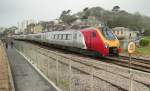 A Virgin Country Cross train by Penzance.