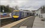 The Scotrail 170 419 from Aberdeen to Glasgow in Kirkcaldy (do of works on the Dundee Glasgow line).