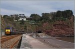 A Country Cross HST 125 Class 43 between Teignmounth and Dawlish.