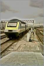 A  First  HST from London is arriving in Cardiff.
November 2000  
(Analog Picture from CD)