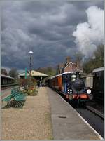 The Bluebell Railway Steamer 323 inHosted Keynes.
23.04.2016